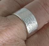 Faceted Band Ring 10mm