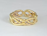 Custom: 14kt Yellow Gold Celtic Knot Ring