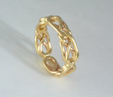 Custom: 14kt Yellow Gold Celtic Knot Ring