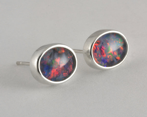 Custom: Opal Post Earrings