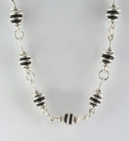 Spiral Bead 18" Necklace